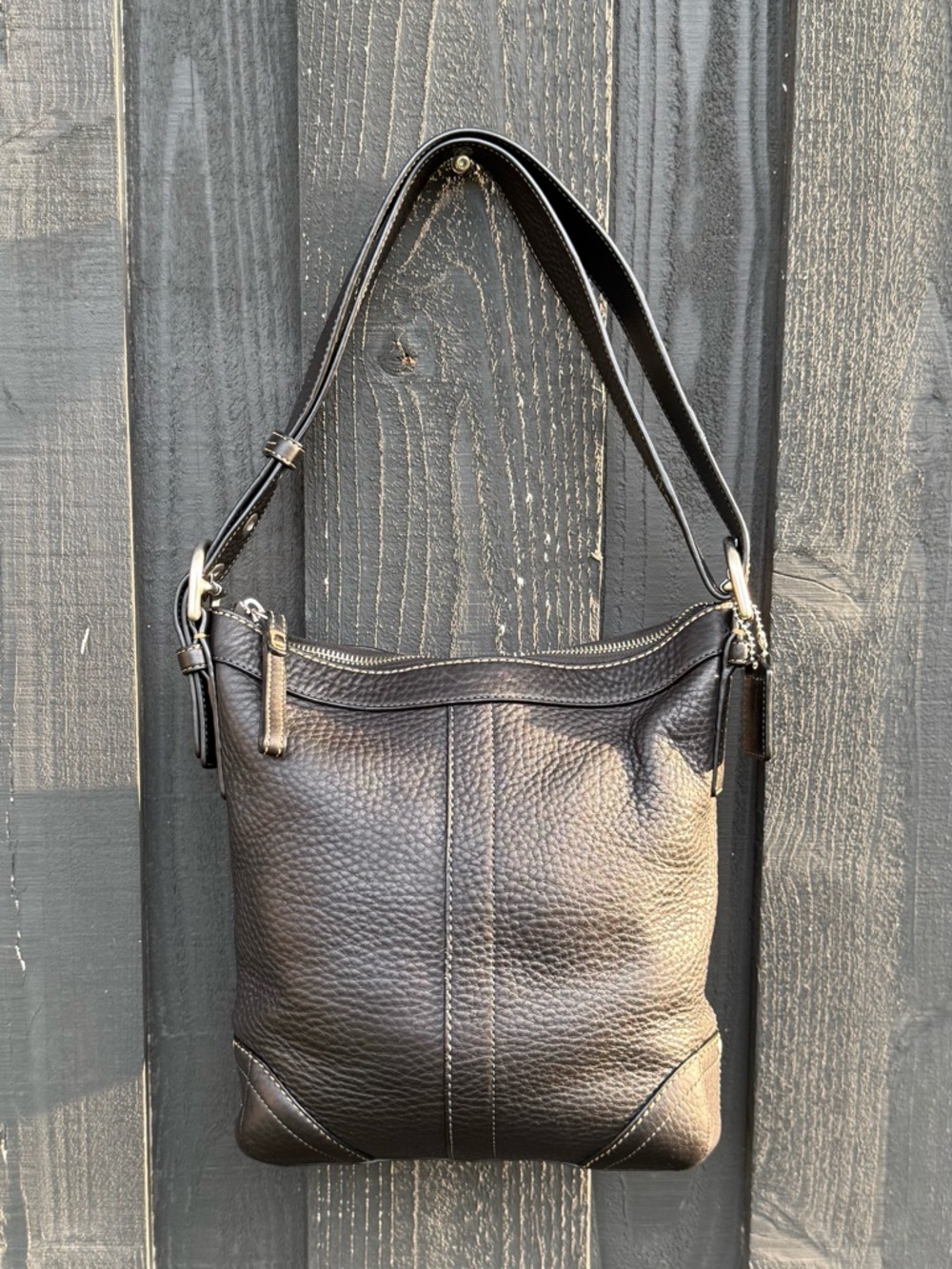 Coach Soho Pleated File Crossbody Bag Style#F12319